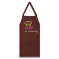 Screen Print Cooking Apron Duck Cotton - Kitchen Gifts for Women -31x26 Inch-Free Adjustable Size -Chef's Apron-Chef