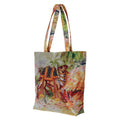 Digital Print Tote Fashion Bag Multipurpose Shopping Hand Bag,Waterproof Faux Silk and Polysatin Lining,16X14X4 Inch,Dancing Camel