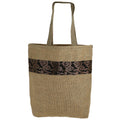 Set Of 2 Multipurpose Shopping Bags, Jute Shimmer,Natural Fiber-Eco Frienly,Non Woven Lining JSSB_JSMB_804