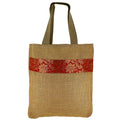 Set Of 2 Multipurpose Shopping Bags, Jute Shimmer,Natural Fiber-Eco Frienly,Non Woven Lining JSSB_JSMB_805