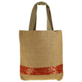 Set Of 2 Multipurpose Shopping Bags, Jute Shimmer,Natural Fiber-Eco Frienly,Non Woven Lining JSSB_JSMB_805