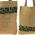 Set Of 2 Multipurpose Shopping Bags, Jute Shimmer,Natural Fiber-Eco Frienly,Non Woven Lining JSSB_JSMB_807