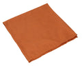 Digitally Printed Faux Silk Place Mats And Napkins Set Of 4,Beige And Orange