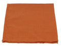 Digitally Printed Faux Silk Place Mats And Napkins Set Of 4,Beige And Orange