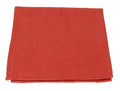 Digitally Printed Faux Silk Place Mats And Napkins Set Of 4,Cream And Red