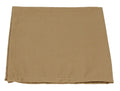 Digitally Printed Faux Silk Place Mats And Napkins Set Of 6,Brown With Maroon