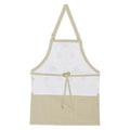 Digitally Printed Cotton Cooking Apron- Indian Printed Kitchen Apron for Women - 27 Inch x 22 Inch,Cream And Laurel Green