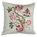 Shalinindia Digitally Printed Set Of 2 Cotton Canvas Floral Zipper Cushion Cover 18X18 Inch