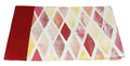 Cotton Printed Table Cloth Cover 6 Seater Rectangle Table Cover -60 x 102 inch,Maron Red Border