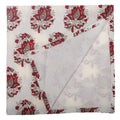 Set of 6 Napkins Floral 20" x 20" - 100% Cotton Fabric - Floral Indian Spring Décor for the Dining Room,TN06-7007