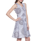 Womens Accessories Cotton Printed Dress,Machine Washable,W-CPD42-1602,Size-42 Inch