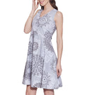 Womens Accessories Cotton Printed Dress,Machine Washable,W-CPD42-1602,Size-42 Inch