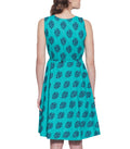 Women's Apparel Cotton Printed Dress,Machine Washable,W-CPD46-1606, Size-46 Inch