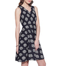 Women's Apparel Cotton Printed Dress,Machine Washable,W-CPD38-1609, Size-38 Inch