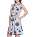 Clothes For Women Cotton Printed Dress,Machine Washable,W-CPD34-1611, Size-34 Inch