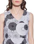 Clothes For Women Cotton Printed Dress,Machine Washable,W-CPD34-1611, Size-34 Inch