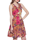 Womens Accessories Cotton Printed Dress,Machine Washable,W-CPD38-1616, Size-38 Inch