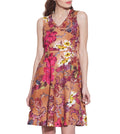 Women Apparels Cotton Printed Dress,Machine Washable,W-CPD42-1616, Size-42 Inch