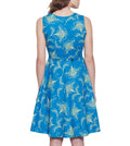 Women's Apparel Cotton Printed Dress,Machine Washable,W-CPD44-1618, Size-44 Inch