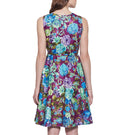 Women's Apparel Cotton Printed Dress,Machine Washable,W-CPD46-1621, Size-46 Inch