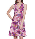 Women's Apparel Cotton Printed Dress,Machine Washable,W-CPD40-1622, Size-40 Inch