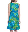 Women's Apparel Cotton Printed Dress,Machine Washable,W-CPD38-1624, Size-38 Inch