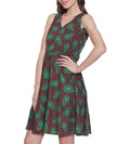 Womens Accessories Cotton Printed Dress,Machine Washable,W-CPD32-1627, Size-32 Inch