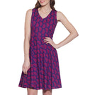 Womens Accessories Cotton Printed Dress,Machine Washable,W-CPD44-1630, Size-44 Inch