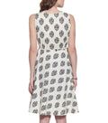 Womens Clothing Cotton Printed Dress,Machine washable,W-CPD40-1631, Size-40 Inch