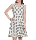 Womens Clothing Cotton Printed Dress,Machine washable,W-CPD40-1631, Size-40 Inch