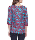 Cotton Printed Kurti Clothes For Women Tops,W-CPK34-1801,Size-34 Inch,RUST