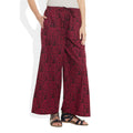 Cotton Printed Palazzo Pants For Women Indian,Large,W-CPLZL-2702