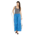 Cotton Printed Palazzo Pants For Women Indian,Large,W-CPLZL-2705