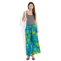 Cotton Printed Palazzo Pants For Women Indian,Large,W-CPLZL-2706