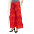 Cotton Printed Palazzo Pants For Women Indian,Large,W-CPLZL-2707