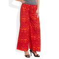 Cotton Printed Palazzo Pants For Women Indian,Large,W-CPLZL-2707