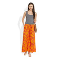 Cotton Printed Palazzo Pants For Women Indian,Large,W-CPLZL-2709