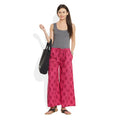 Cotton Printed Palazzo Pants For Women Indian,Large,W-CPLZL-2711