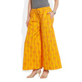 Cotton Printed Palazzo Pants For Women Indian,Large,W-CPLZL-2712