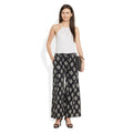 Cotton Printed Palazzo Pants For Women Indian,Large,W-CPLZL-2716