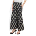 Cotton Printed Palazzo Pants For Women Indian,Large,W-CPLZL-2716