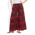 Cotton Printed Palazzo Pants For Women Indian,Large,W-CPLZL-2717