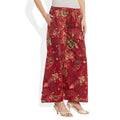 Cotton Printed Palazzo Pants For Women Indian,Large,W-CPLZL-2720