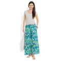 Cotton Printed Palazzo Pants For Women Indian,Large,W-CPLZL-2721