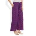 Cotton Printed Palazzo Pants For Women Indian,Large,W-CPLZL-2722