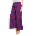 Cotton Printed Palazzo Pants For Women Indian,Large,W-CPLZL-2722