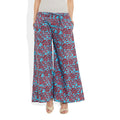 Cotton Printed Palazzo Pants For Women Indian,Large,W-CPLZL-2724