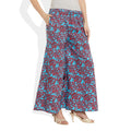 Cotton Printed Palazzo Pants For Women Indian,Large,W-CPLZL-2724