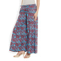 Cotton Printed Palazzo Pants For Women Indian,Large,W-CPLZL-2724