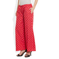 Cotton Printed Palazzo Pants For Women Indian,Large,W-CPLZL-2725